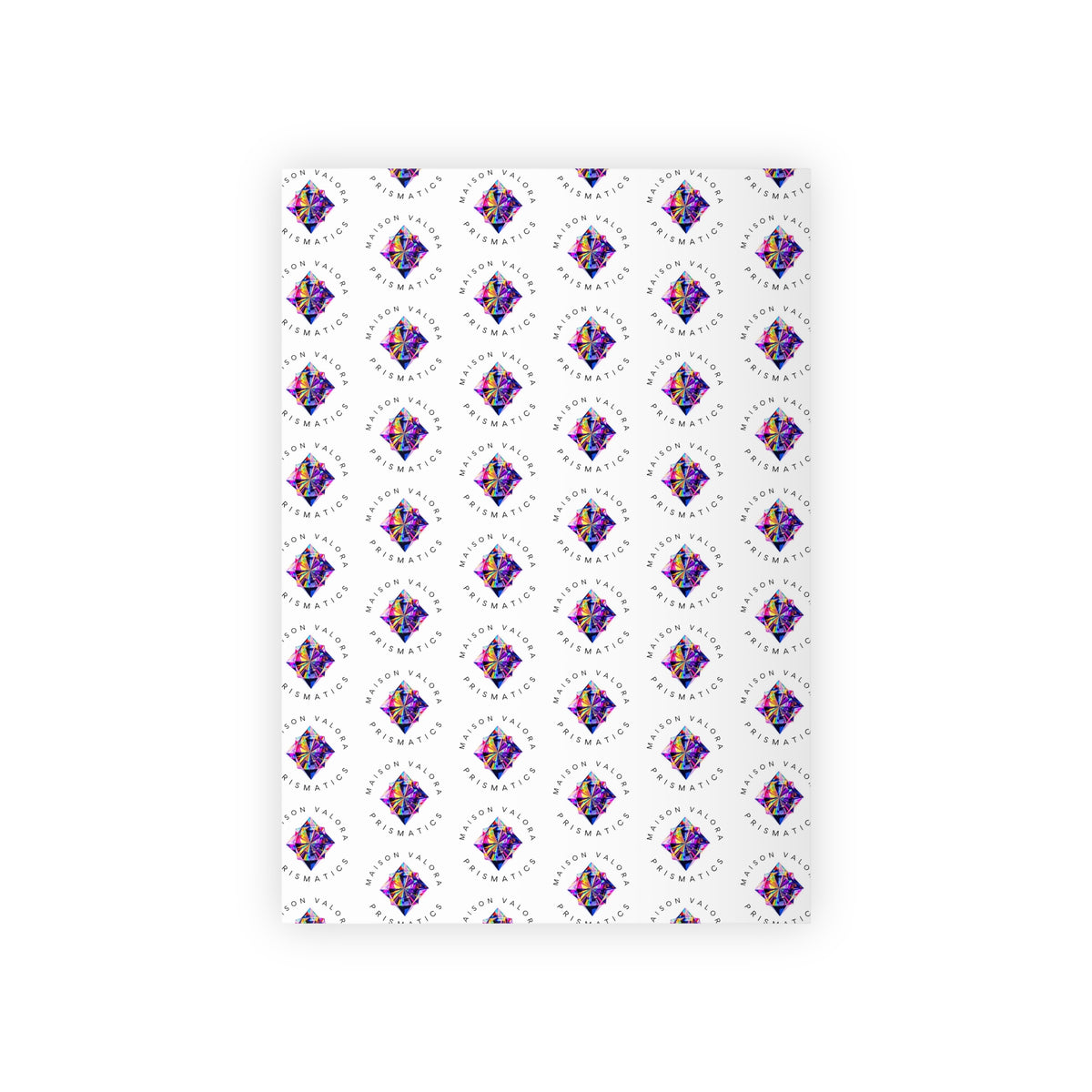 Maison Valora Prismatics Gift Wrapping Paper Rolls, 1pc