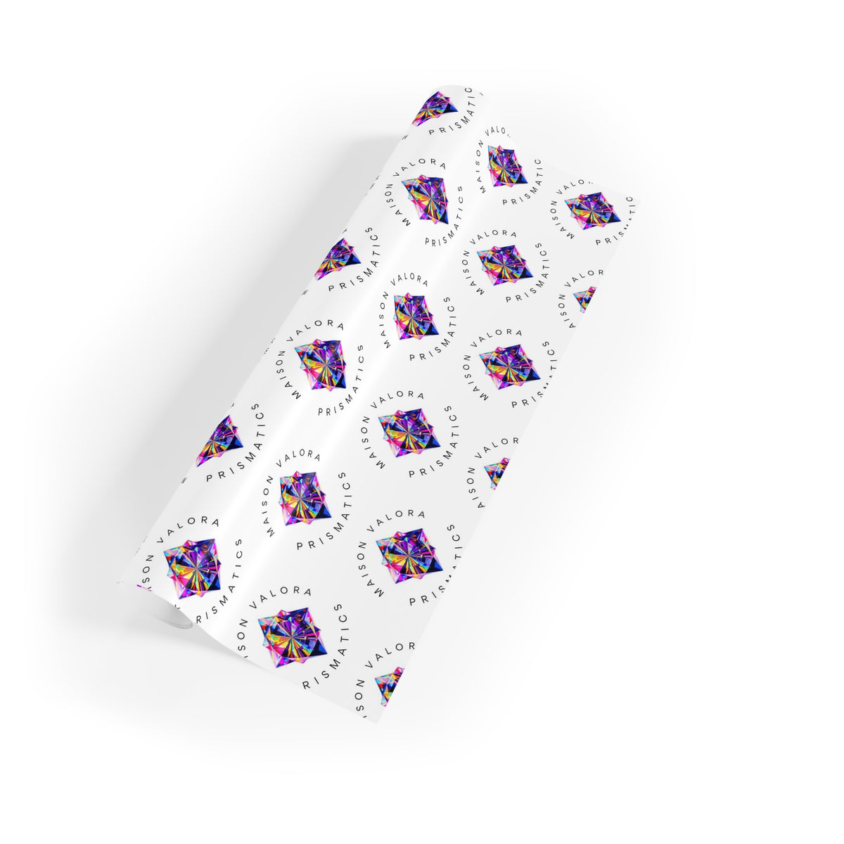 Maison Valora Prismatics Gift Wrapping Paper Rolls, 1pc