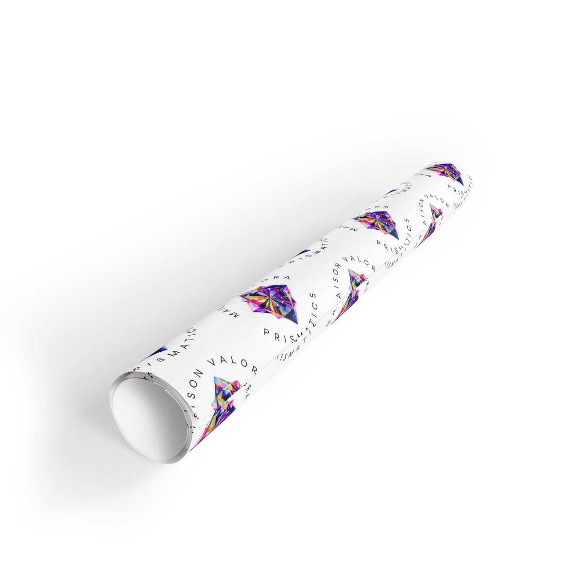 Maison Valora Prismatics Gift Wrapping Paper Rolls, 1pc